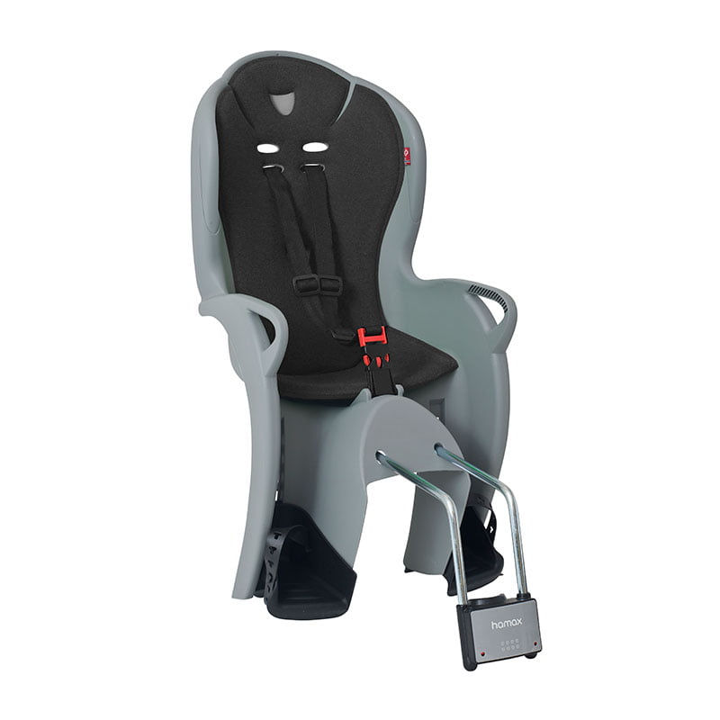Детское кресло для велосипеда Hamax Kiss Child Seat Grey
