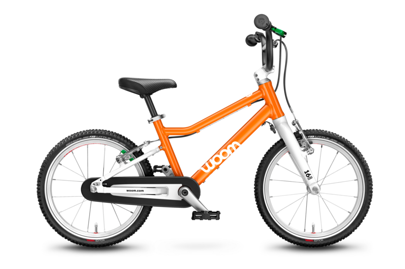 Детский велосипед Woom original 3 G flame orange 16"