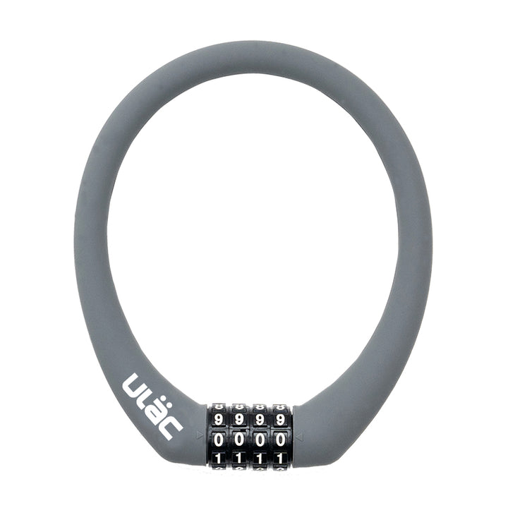 Велосипедный замок Ulac Prague Go Si Cable Lock Combo Grey