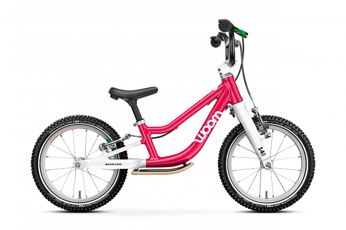 Беговел Woom go 1 PLUS hot pink 14"