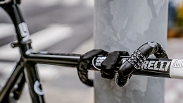 Велосипедный замок Ulac Street Fighter Steel Chain Lock Combo Stealth