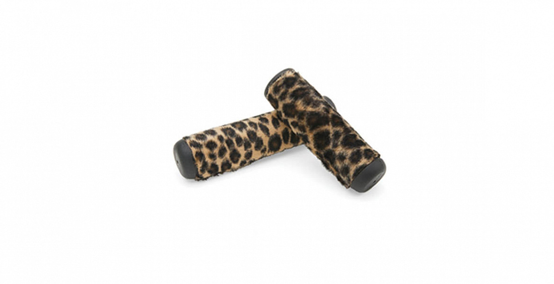 Грипсы Electra Faux Fur Ergo Grips Long/Long Leopard