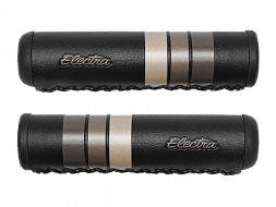 Грипсы Electra Retro Stripe Grips Long/Long Black