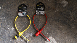 Велосипедный замок Ulac Air Just Z-tie Lock Combo Orange