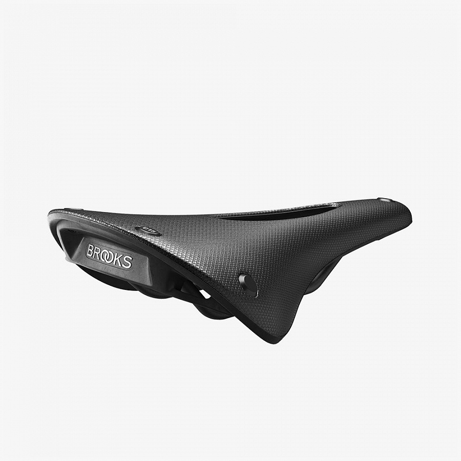 Седло для велосипеда Brooks C15 Carved Cambium Saddle Black
