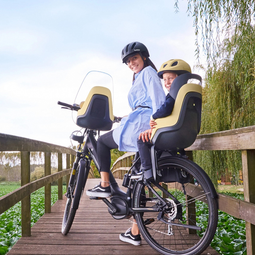 Детское кресло на раму Bobike GO Maxi Marshmallow Mint