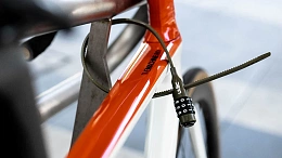 Велосипедный замок Ulac Air Just Z-tie Lock Combo Orange