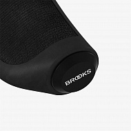 Грипсы Brooks Ergonomic Rubber Grips 130/130 Black